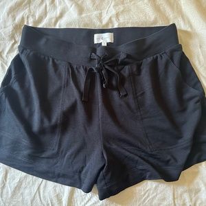 Lou & Grey signaturesoft drawstring shorts - Black
